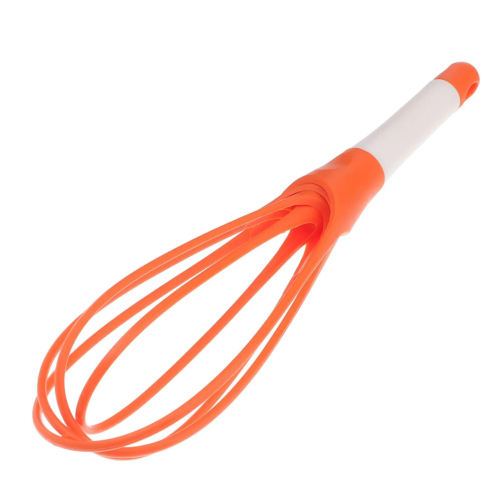 

Hand Egg Mixer Silicone Balloon Whisk Non-Slip Handle 10 Inch Kitchen Tool for Beating Stirring Whipping Cream and Sauces