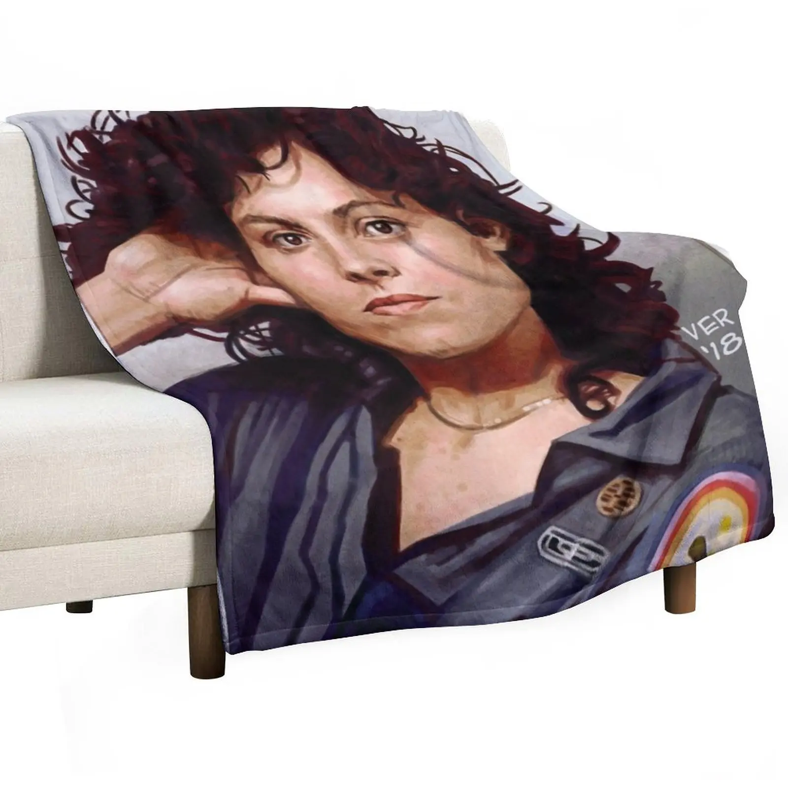 Sigourney Weaver 79 Throw Blanket funny gift Bed Fashionable Summer Beddings Blankets