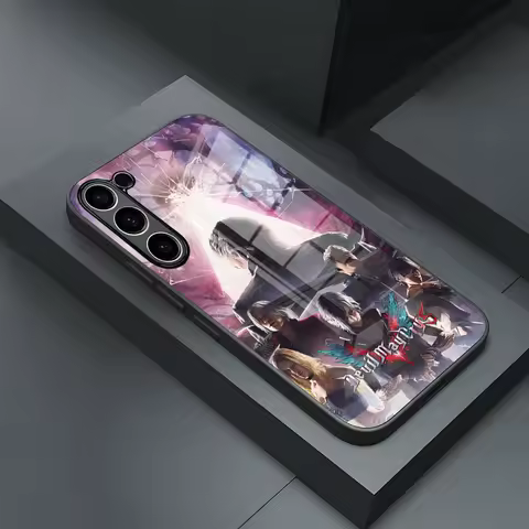 D-Devil May C-Cry Phone Case For Samsung S24 Ultra S23 S22 S25 S20 Fe S21 Plus A54 A34 A24 A53 A13 A16 Glass Cover