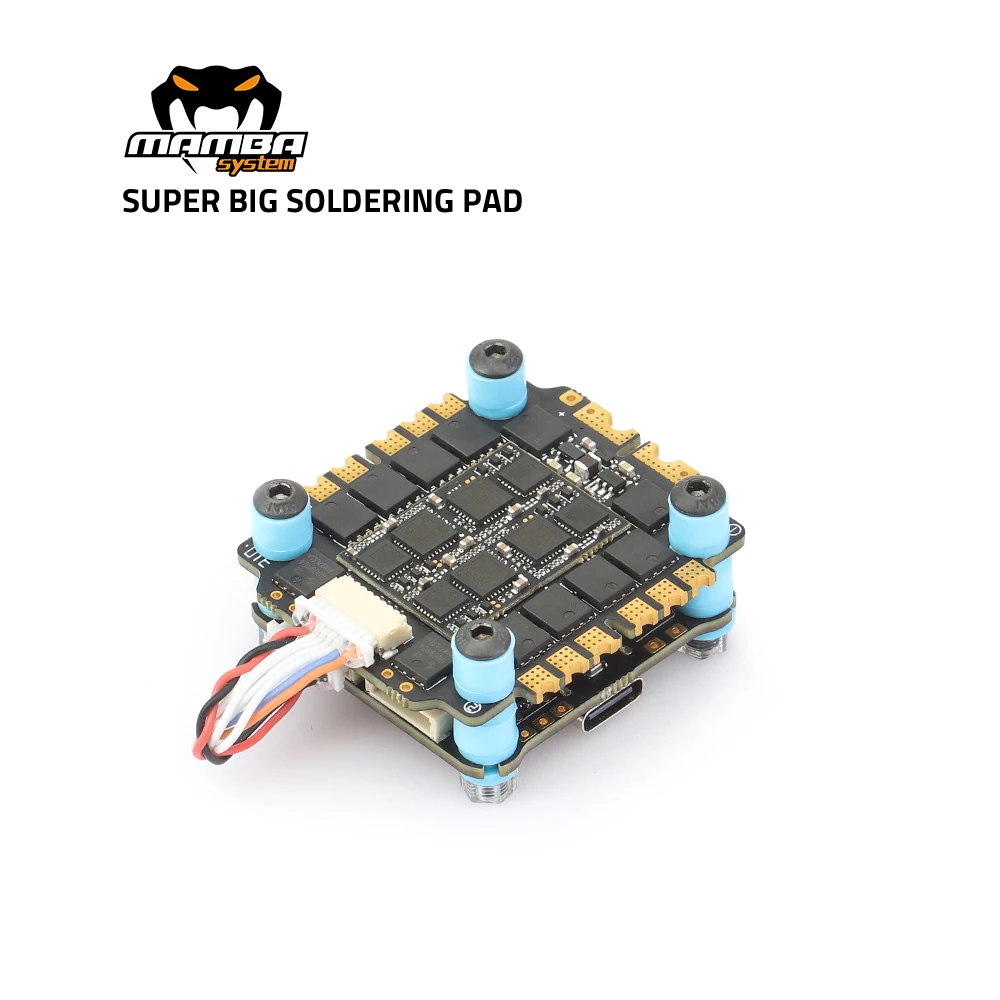 Diatone MAMBA F722 APP MK4 WIFII Flight Controller Stack F7 FC MPU6000 45A/55A/66A 4in1 ESC 128K BLHeli32 6S Dshot1200 thumbnail 5
