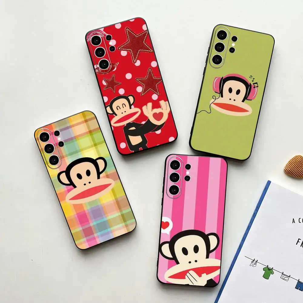 CUTE D-pauls-frank-s Fashion   Phone Case For Samsung S25,S24,S21,S22,S23,S30,Ultra,S20,Plus,Fe,Note,10,9,5G Black Cover