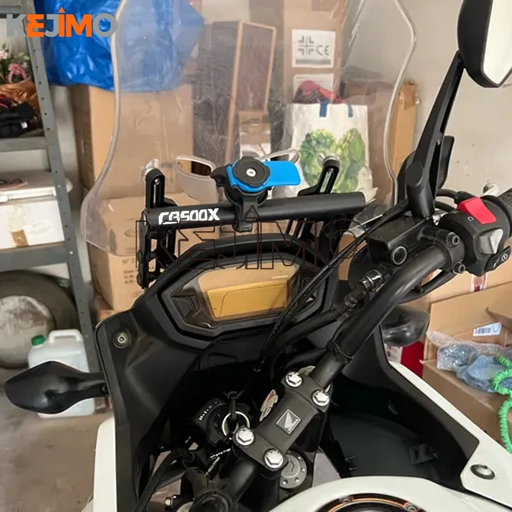 FOR HONDA CB 500X CB500X CB 500 X CB400X CB 400X 2024 2023 2022 2021-2015 Phone Holder GPS Navigation Bracket Plate Motorcycle