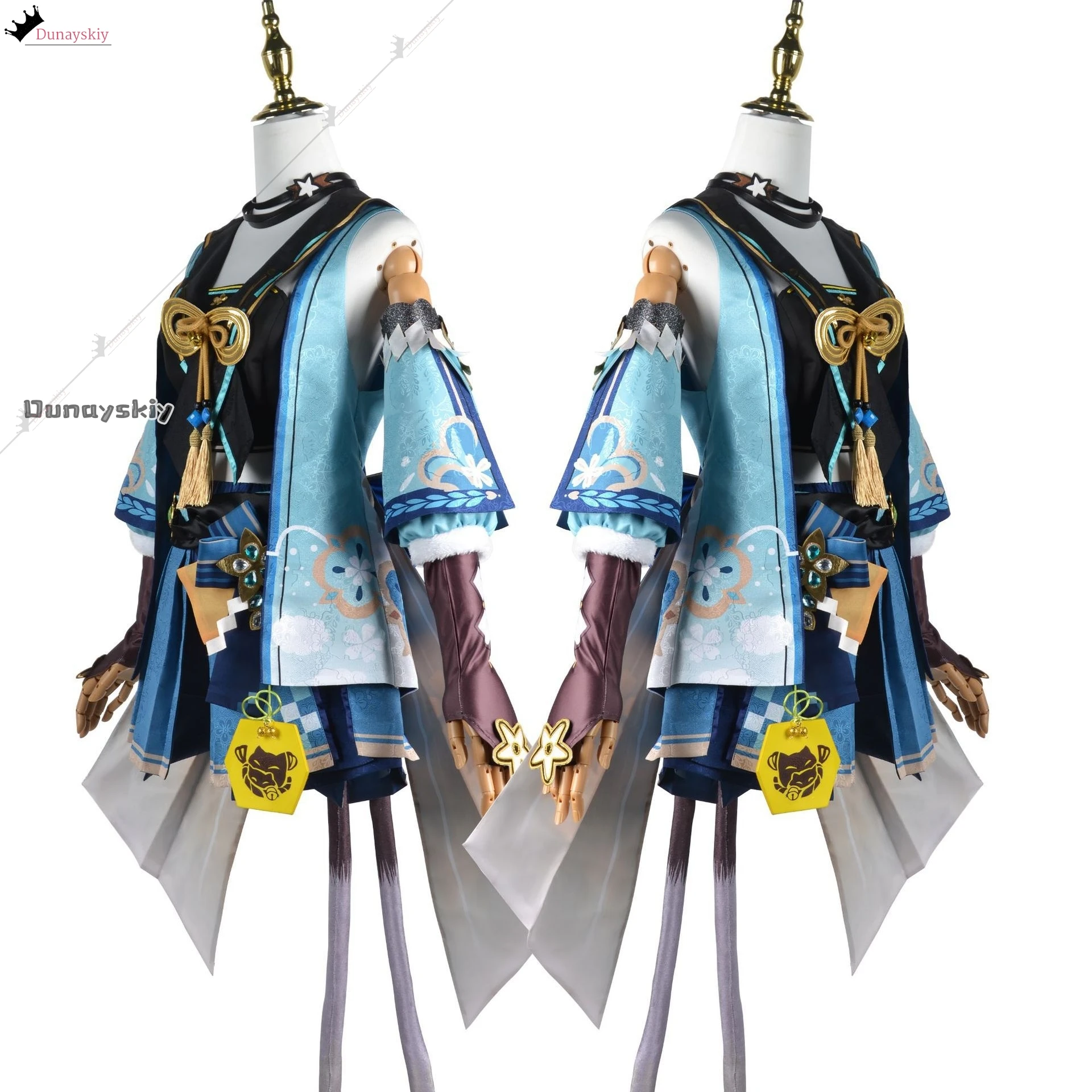 Kirara Cosplay Costume Genshin Impact Kirara Costume Kirara Ears Tails Full Suit Halloween Carnival Theme Party Woman Dress Up - view 5