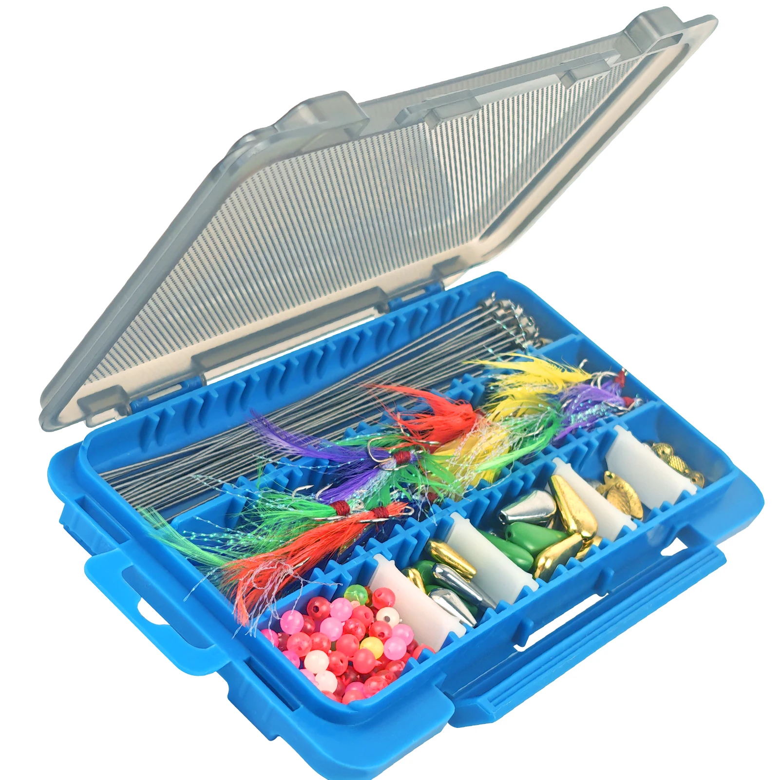 

Набор для самостоятельного изготовления рыболовных приманок FREE FISHER, 140 шт./лот: металлические блесны, перьевые тройные крючки, грузила, бусины для создания спиннеров.