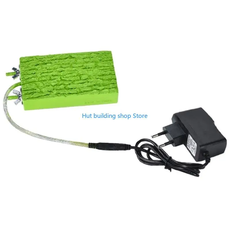 

T21C Bird Heated Perches Safe Thermo Stand Platform 12V 5W Comfortable Temperature for Parakeets Conures Budgies Lovebirds