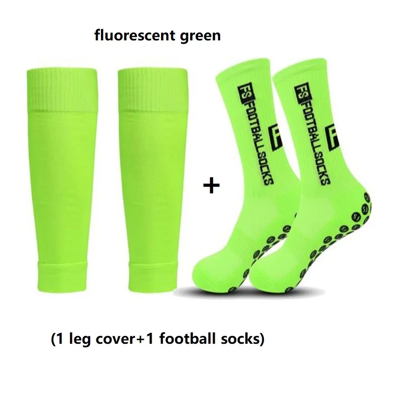 1 Set of High Quality Men Woman Outdoor Protective Equipmen Football Leg Cover Anti Slip Soccer Tennis Basketball Sports Socks