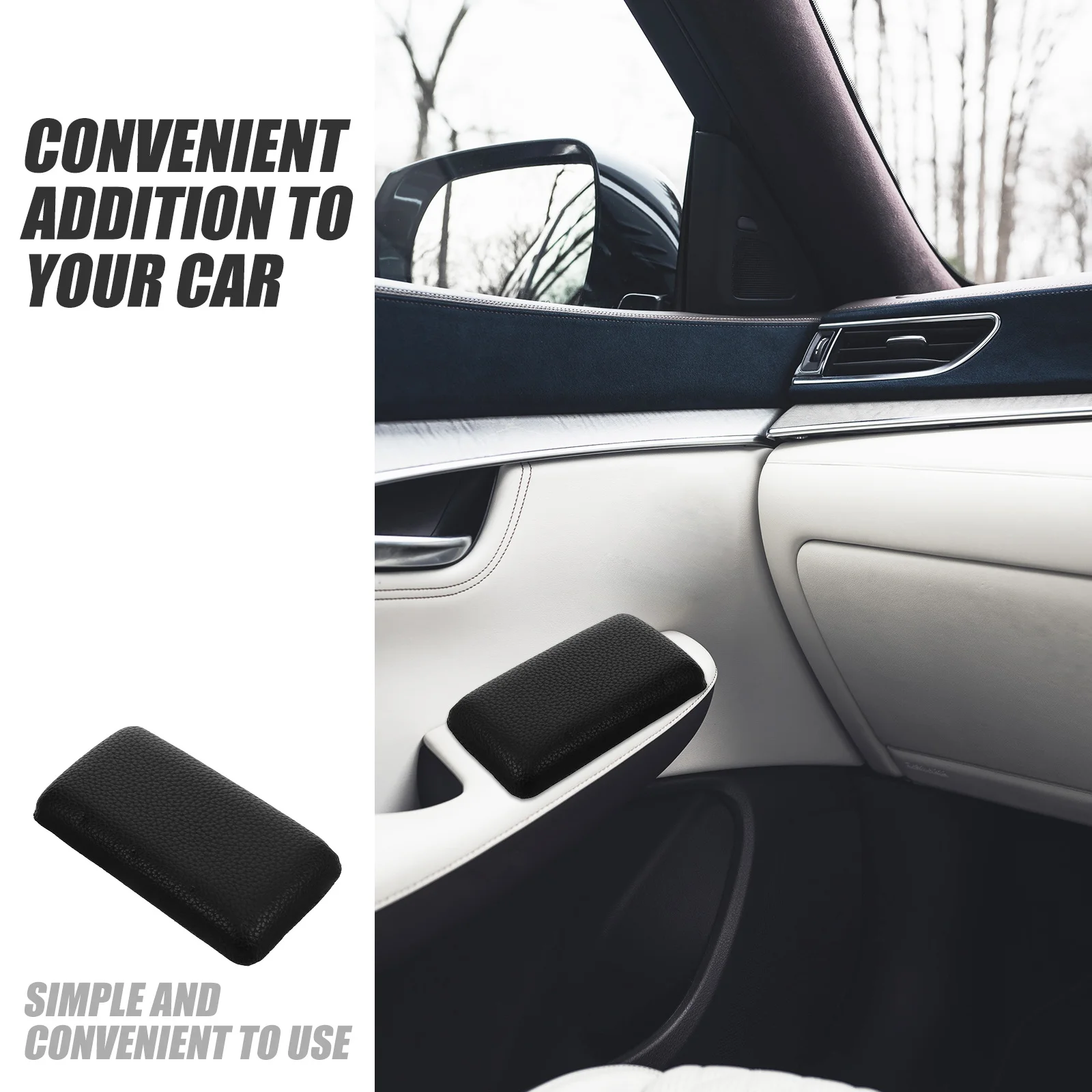 

Leg Support Pad For Car Knee Protection Driver Seat Cushion Auto Door Armrest Support Car Interior Accessories