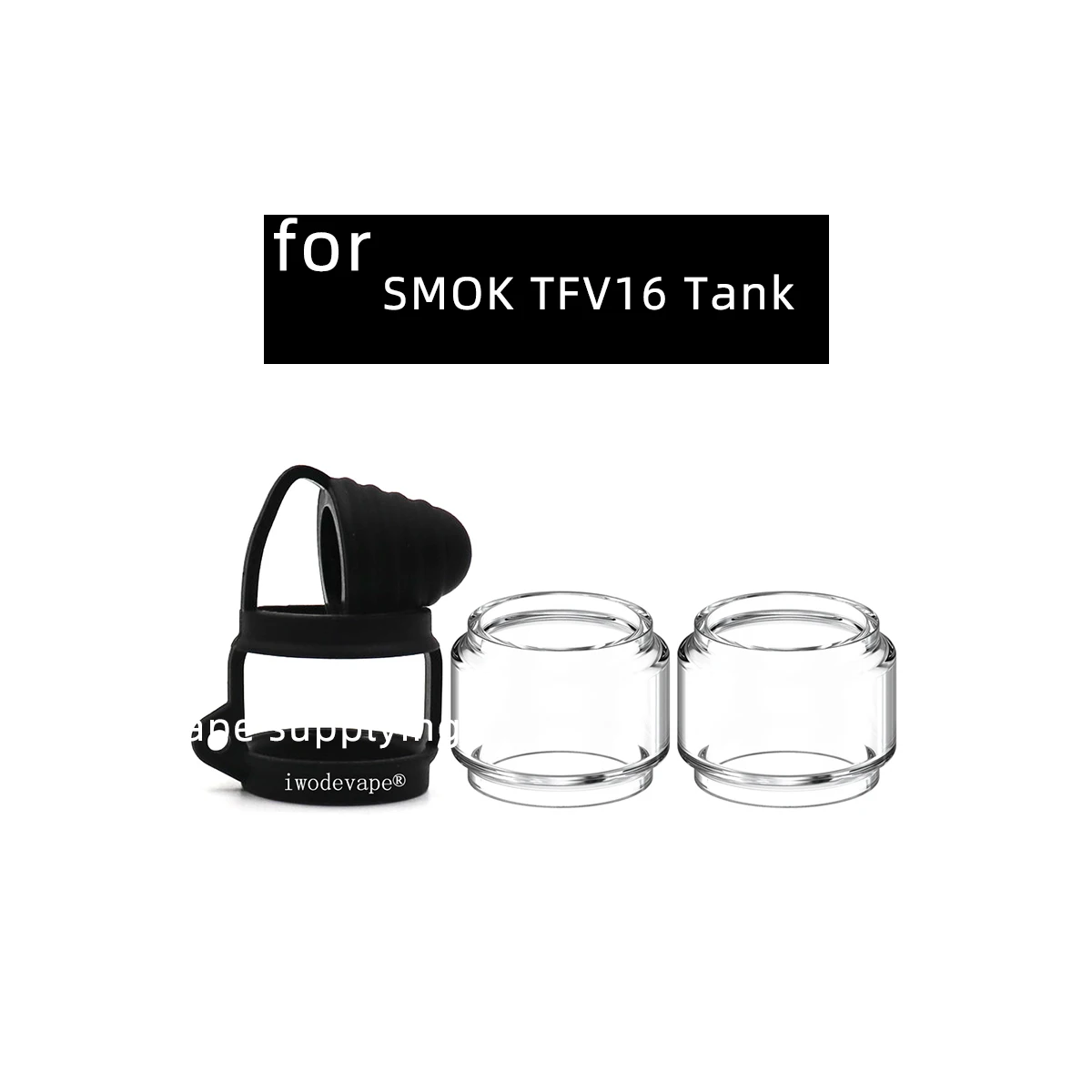 Tube à Bulles de Remplacement avec Capuchon Anti-Poussière, pour Smok TFV16 RTA