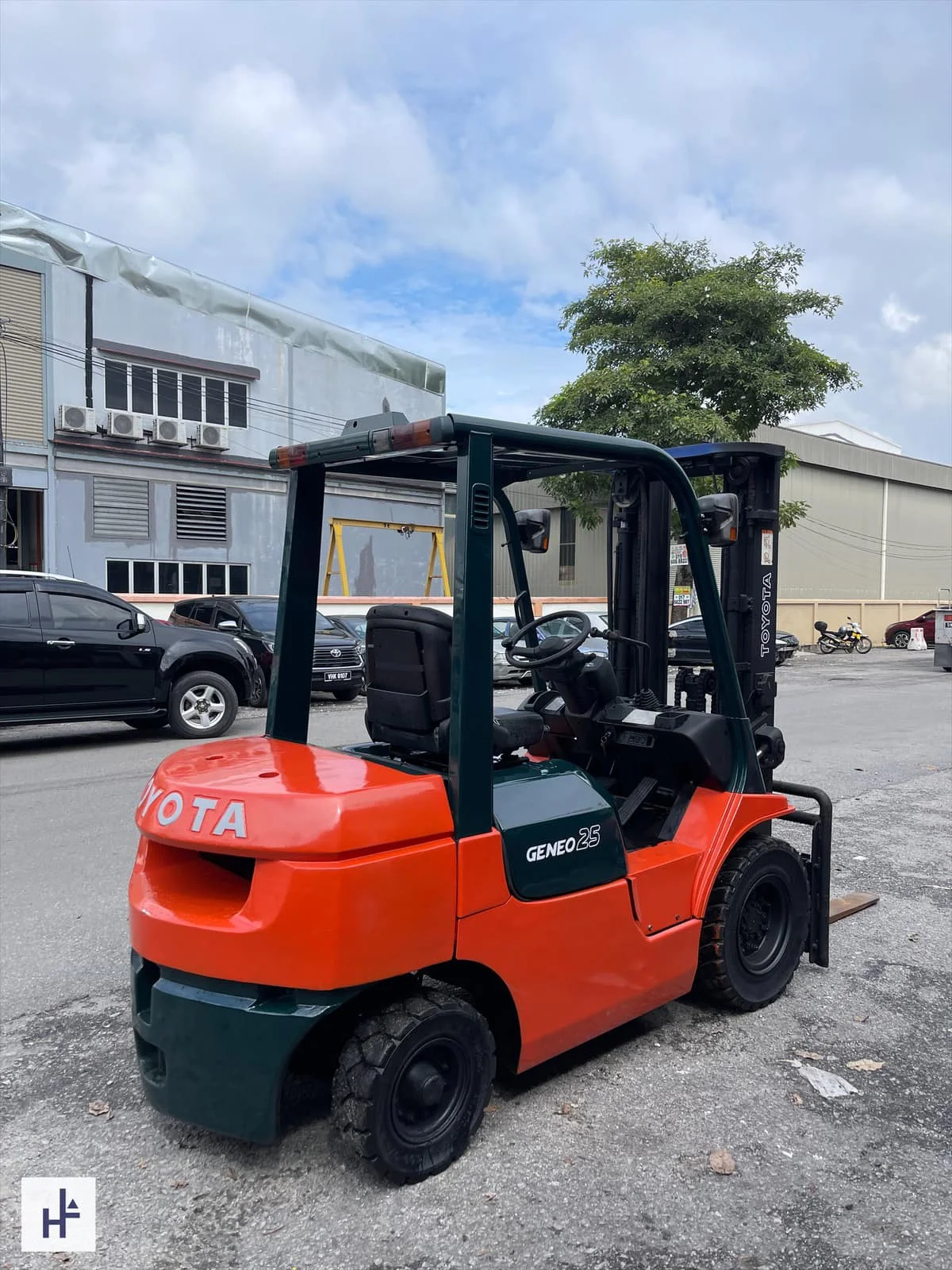 Electric forklift 1 ton 3 ton battery 48V battery operated