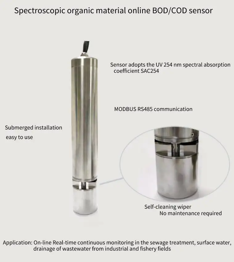 BOQU Spectrometer BOD COD Sensor Tester Water Hardness Analyzer Online Supplier