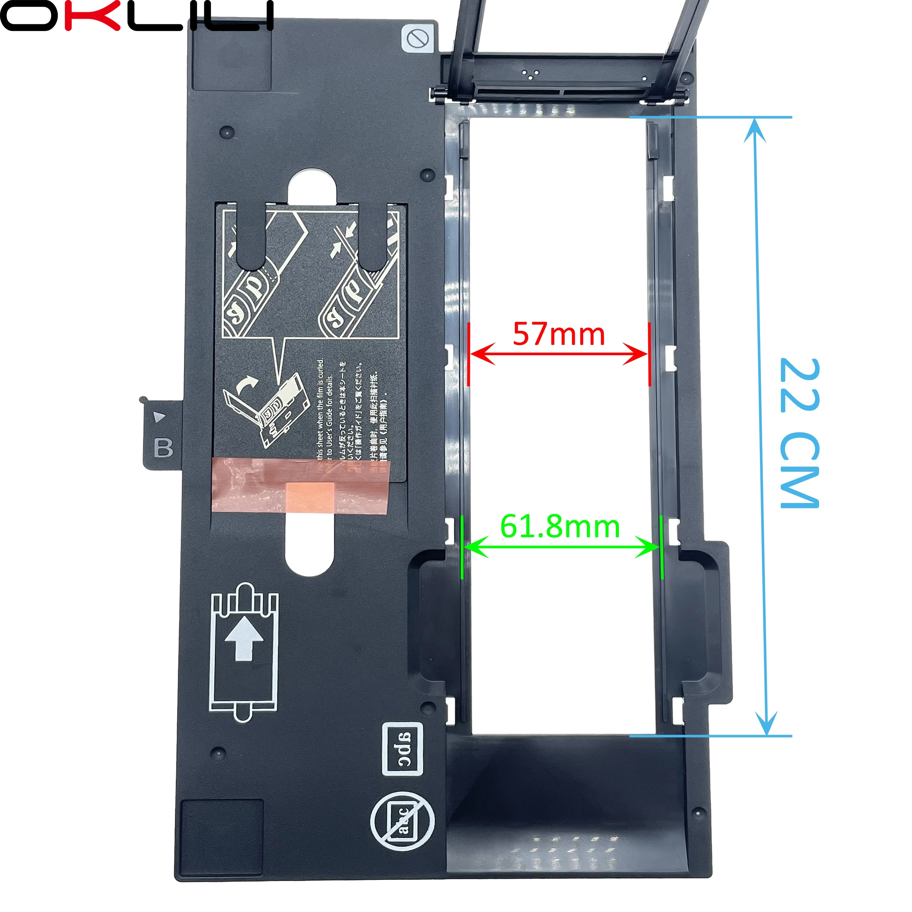 1758475 1516326 Photo Holder Assy Brownie Asp 120 220 620 Scanning 60mm Film Slide Negative Cover Guide for Epson V500 V550 V600