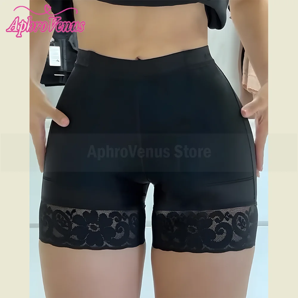 

Women Shorts Mid Waist Hip-Lifting Colombian Girdles Reducing Shaper Charming Curves Elastic Underwear Invisible Modeling Shorts