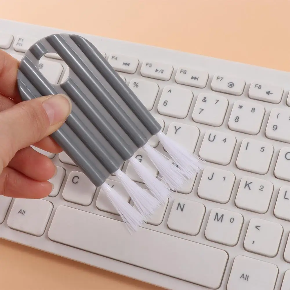 Multifuncional Bendable teclado limpador, espanador macio, minúsculo computador limpeza escova, canto Gap limpeza