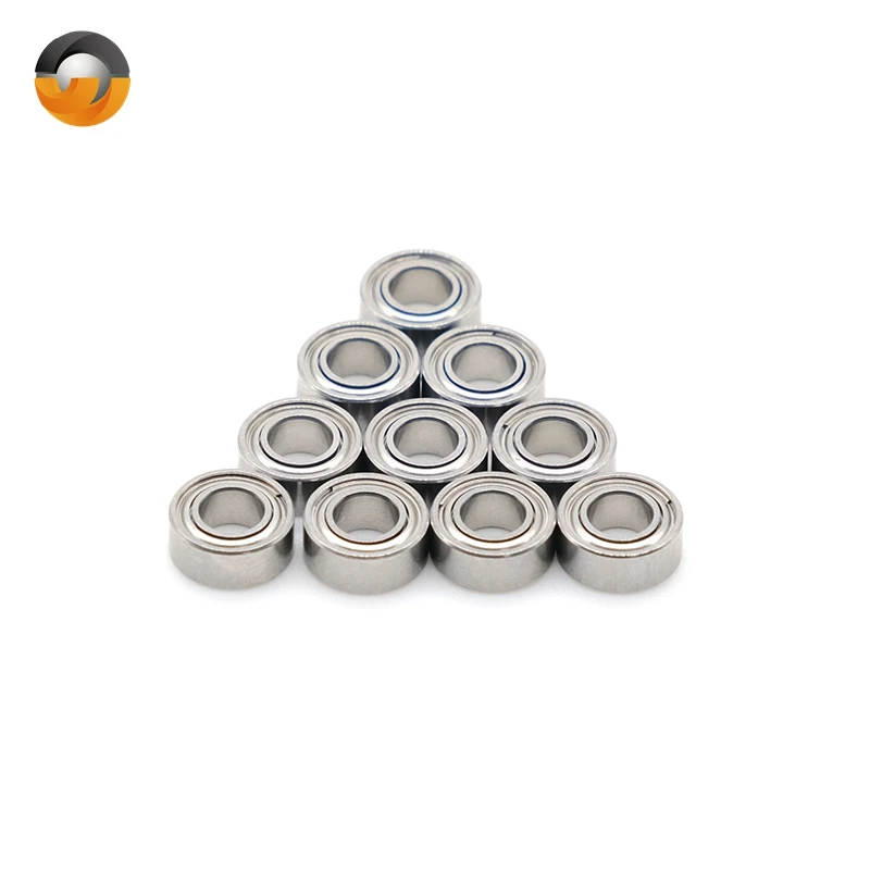 10PCS SMR63ZZ 3x6x2.5mm L-630ZZ WA673ZZA Miniature Stainless Steel Bearing 440C Material ABEC-7