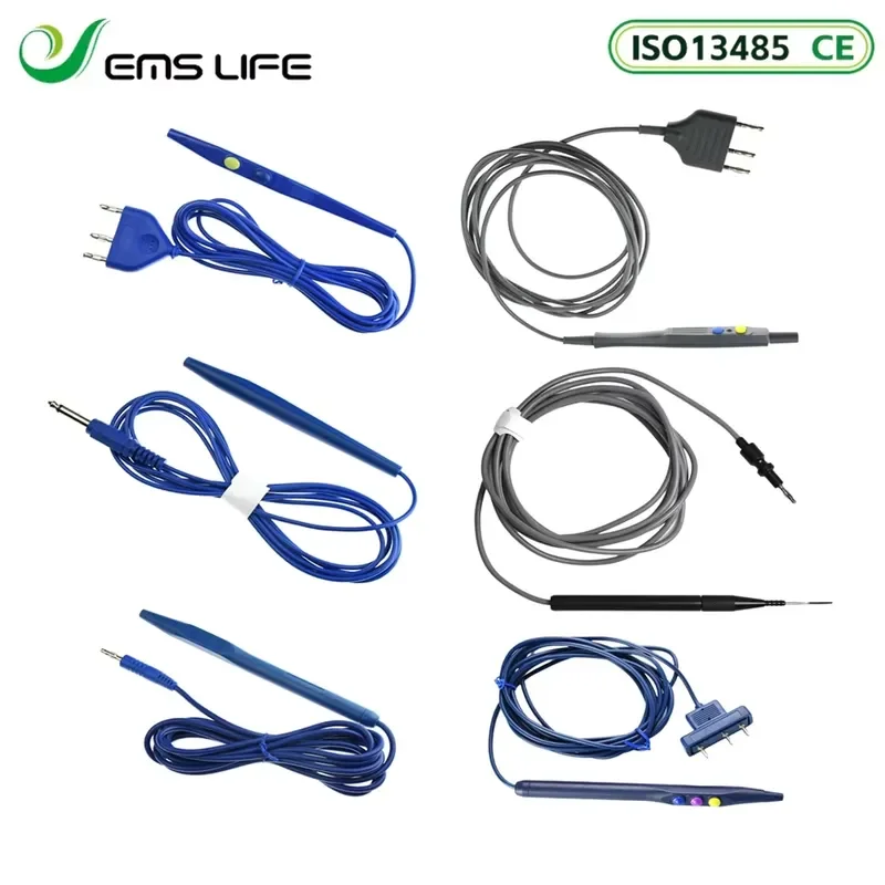 

High Voltage Pencil and Knife Hand Foot Control Extendable Pen 2.4mm Electrode Head ESU Pencil