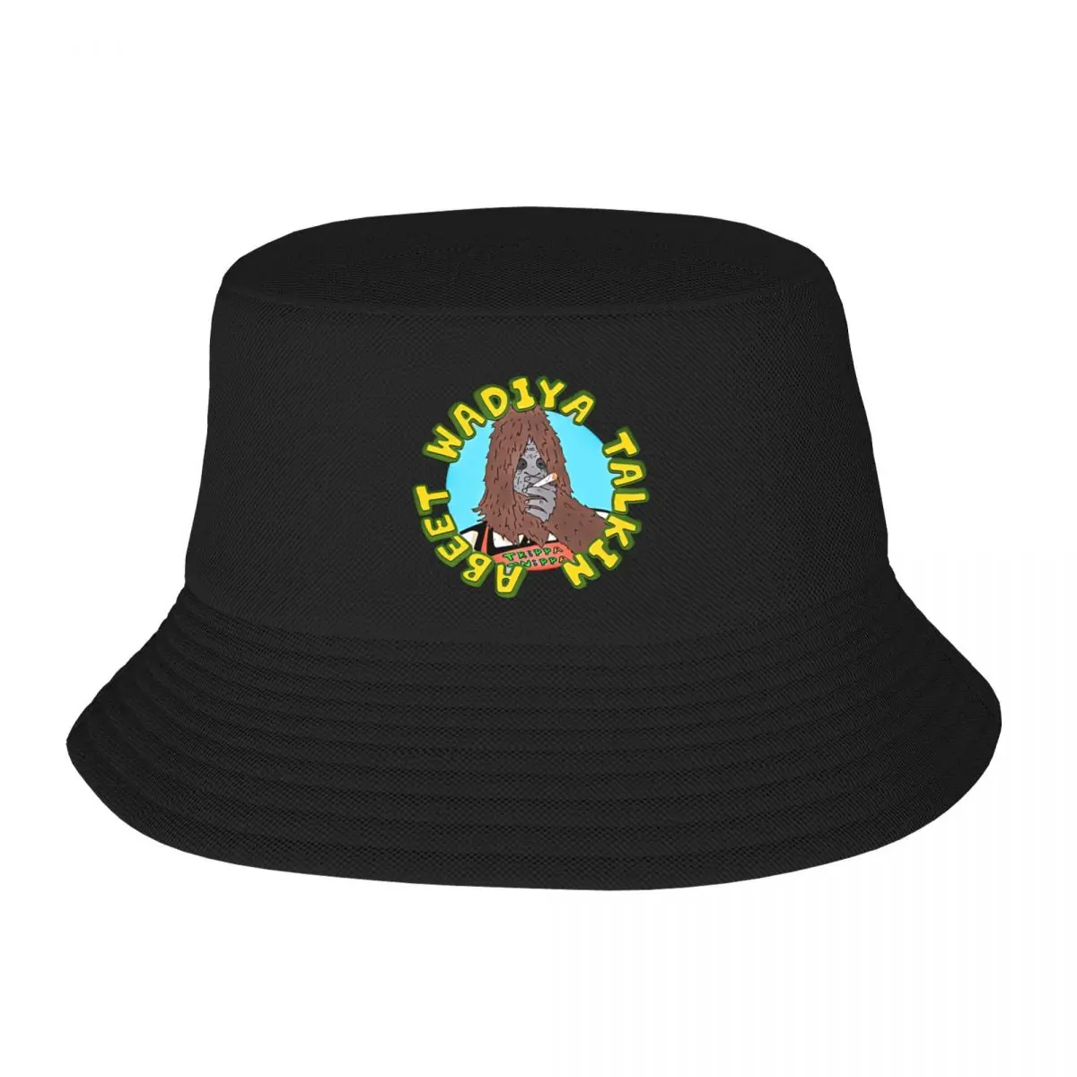 Sassy Wadiyatalkinabeet The Big Lez Show Bucket Hat Custom Cap Streetwear Women's Hat Men's