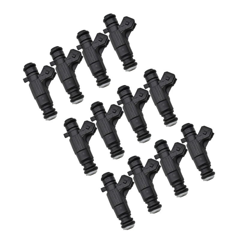 12Pcs Fuel Injector Car Accessories For GOLF SAVERIO SPACEFOX VOYAGE CROSSFOX 1.6T 0280156403 032906031R