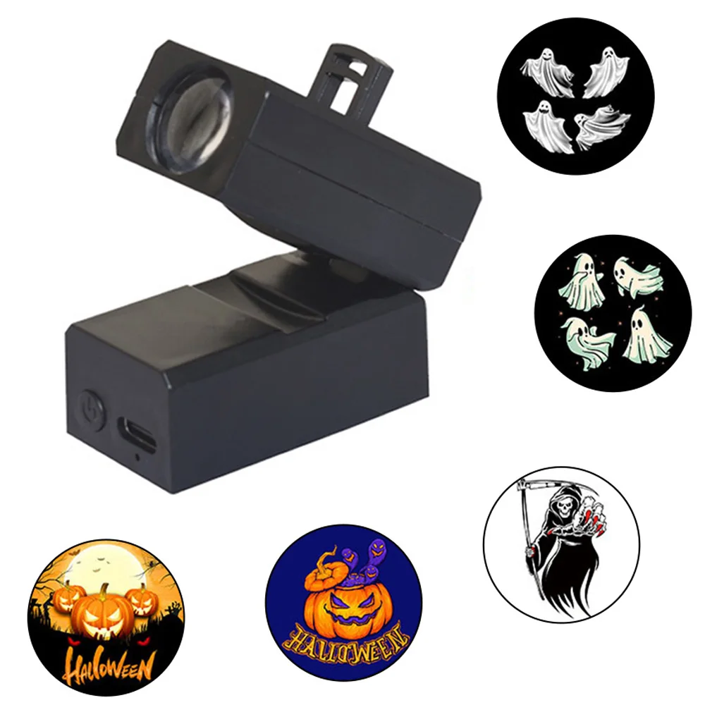 Planet Projection Lamp Moon Sun Earth Projection Lamp Halloween Atmosphere Background Lights Photography Props Party Decoration