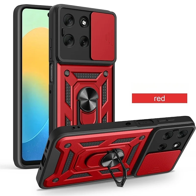 Rüstung Fall Für Motorola Moto G56 G86 5G G15 G35 G55 G75 G85 G04 G24 G54 G84 E14 E15 Objektiv schützen Abdeckung Ring Ständer Halter Fundas – Detail 13