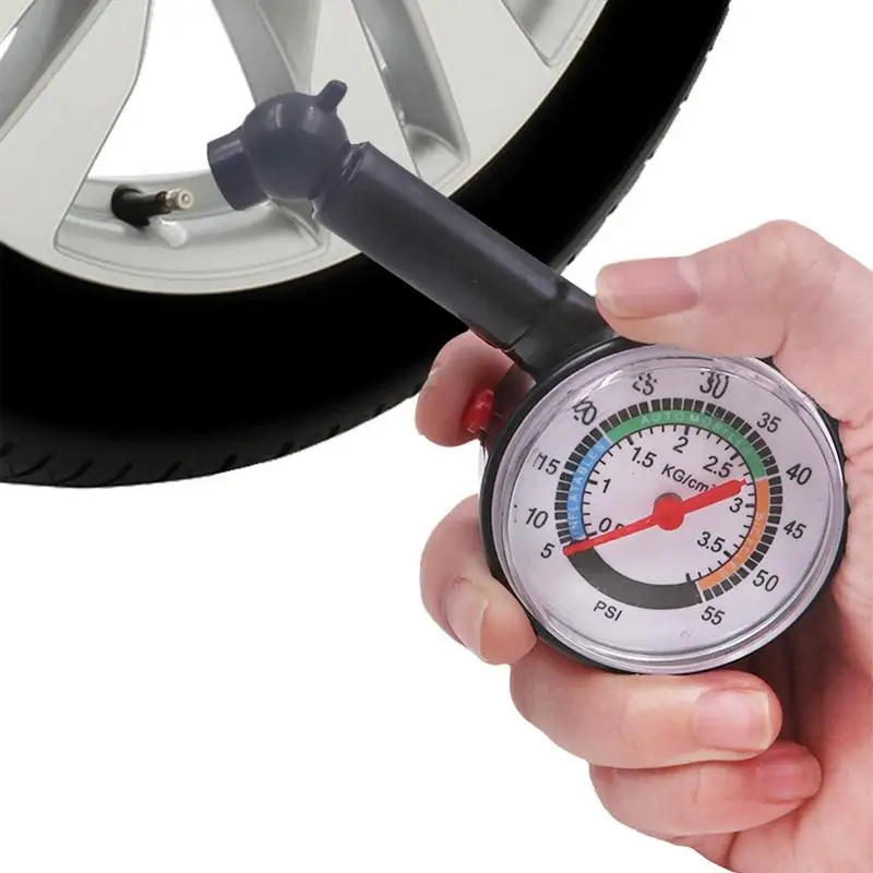 Car Tyre Tire Pressure Gauge High Accuracy For Car Motorcycle Truck Bike Vehicle Tester Pressure Tyre Measurement Tool