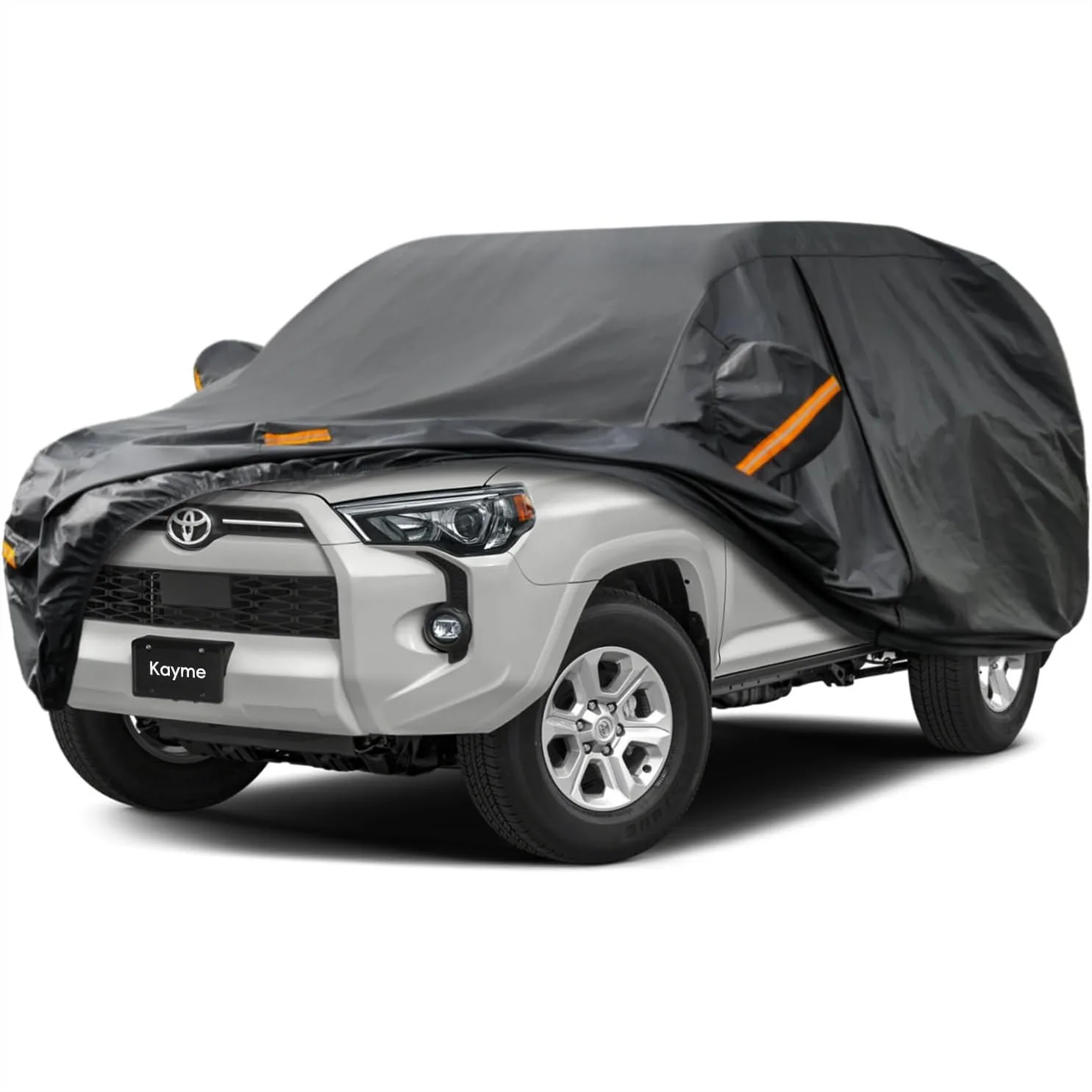 

7 Layers SUV Car Cover Custom Fit for Toyota 4Runner 2002-2025 Waterproof All Weather Outdoor Full Protection with Zipper and