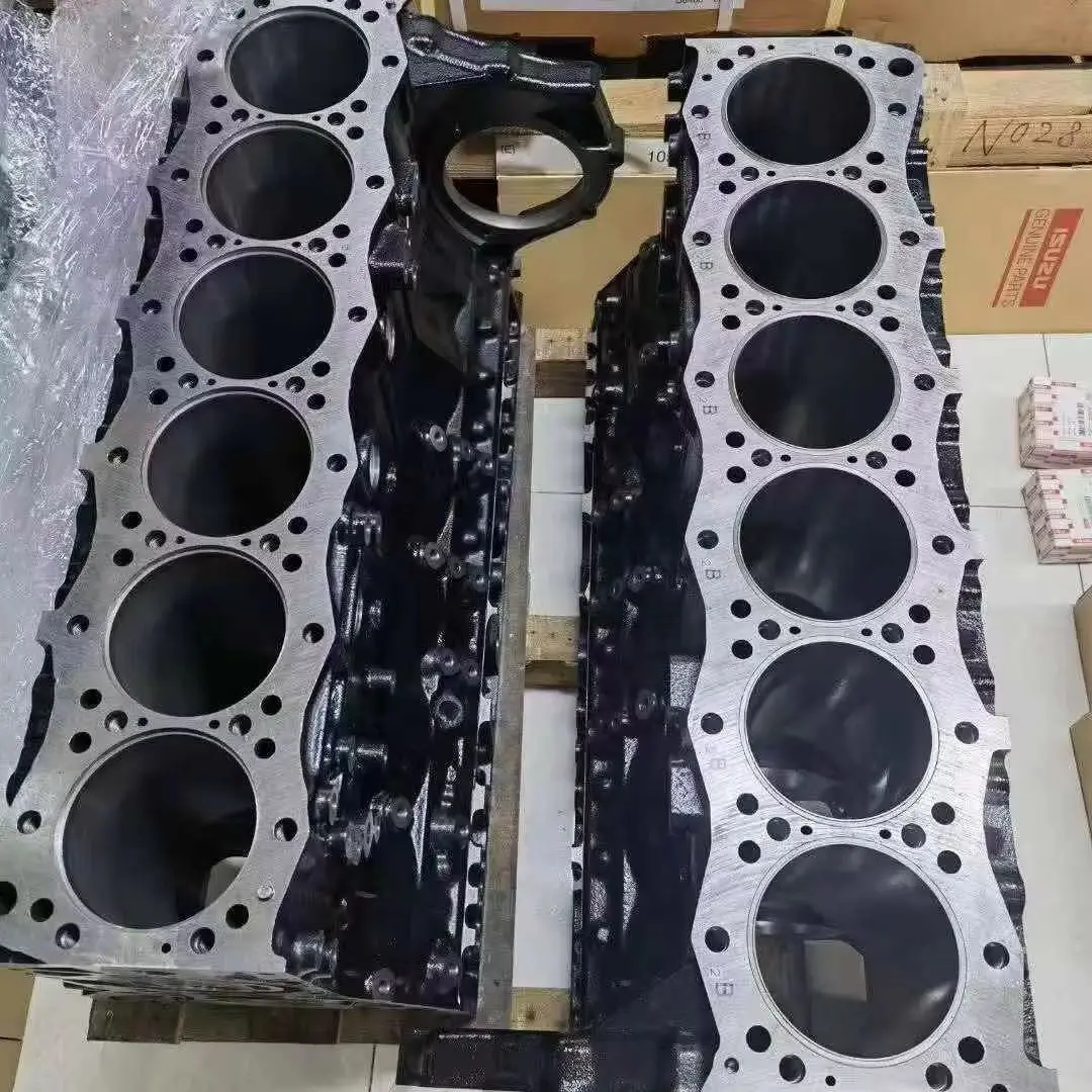 6UZ1 Cylinder Block Stable Structure High Cooling Efficiency Fatigue Resistance Suitable For Isuzu 6UZ1 Engine