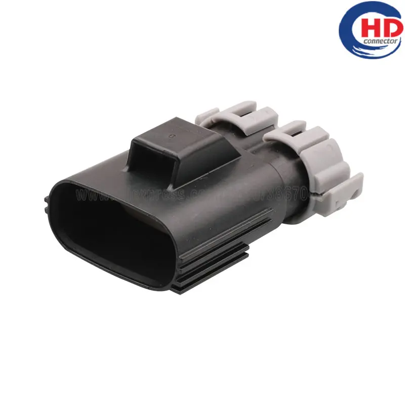 2pin auto waterproof electric plastic wire harness connector 7282-3214-30