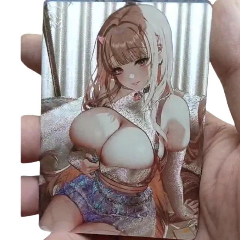 1Pcs/Set NIKKE Cards NIKKE The Goddess of Victory Viper Soda DIY Anime Game Collection Coarse Flash Self Made Cards Toys Gifts