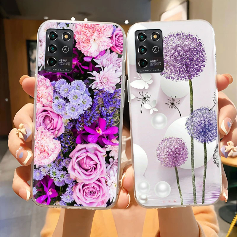 Para ZTE Blade V30 Vita Funda trasera Linda Funda de teléfono de silicona de dibujos animados para ZTE Blade V30 Vita 8030 Funda V 30 9030 Coque parachoques