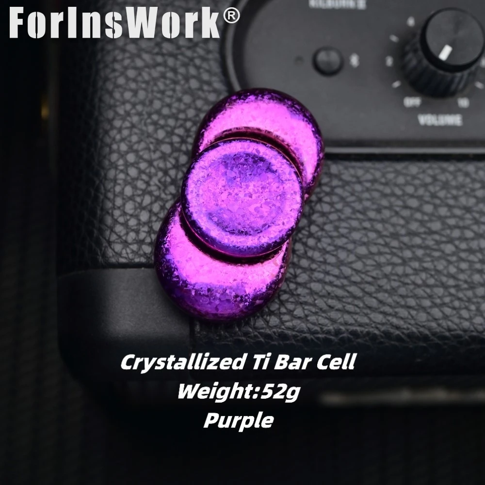 KINETICS آسيا المحيط الهادئ EDC بلورية Ti بار خلية اليد سبينر المعادن تململ لعبة التوحد اللعب ألعاب متململة الكبار #3