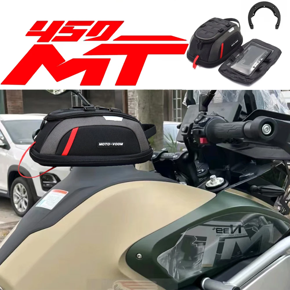 

Motorcycle Tank Bag For CFMOTO 450MT MT450 CF 450 MT Quick Release Oil tank bag High quality Accessories 2024-