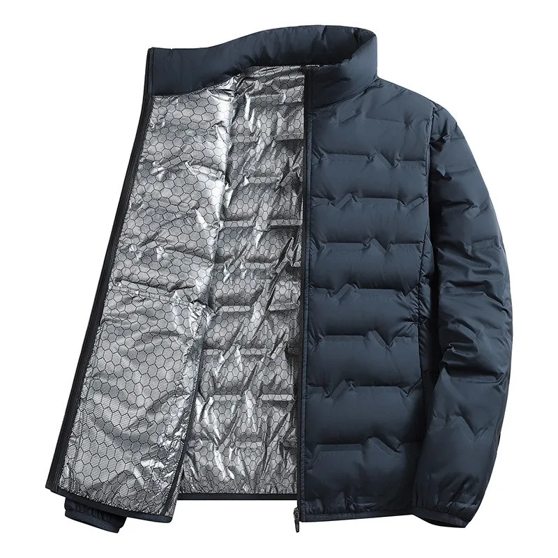 Casual Hooded Cardigan with Waist Cinched Youthful Single Breasted Patchwork Lightweight Side Seam Pockets Fitted Waist for Men