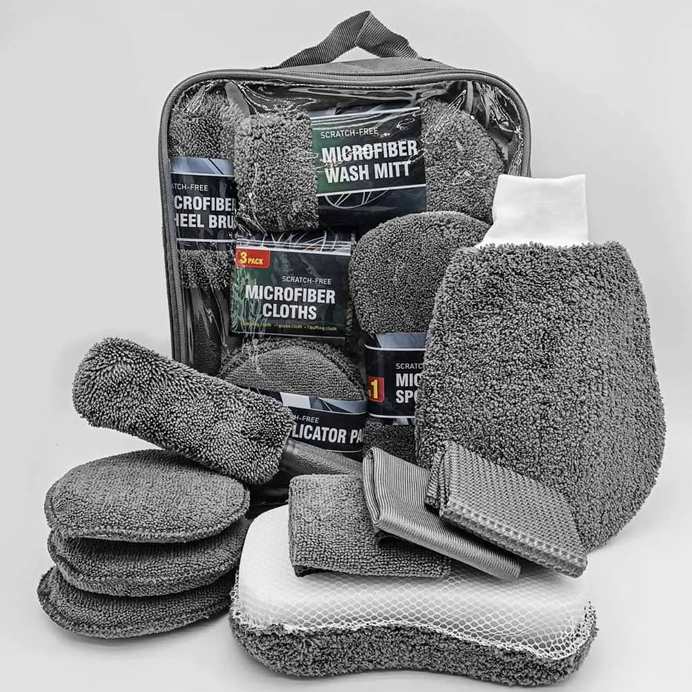 

Удобство автомобильного ухода. Комплексная коллекция 9-х основных инструментов, предназначенная для создания вашего автомобиля.