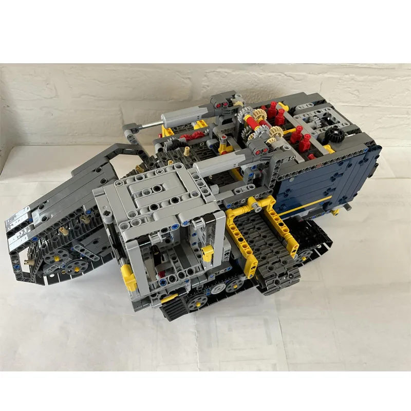 MOC-203836 ชุดตัวต่อรถขุดดินรุ่นใหม่ 1771 ชิ้นส่วน, ของเล่นตัวต่อสร้างสรรค์ MOC สำหรับเด็กผู้ชาย ของขวัญวันเกิด