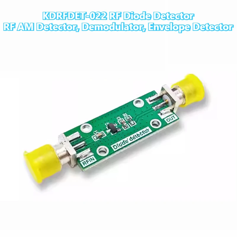 KDTRFDET-022 RF AM Detector, Demodulator, Envelope Detector, Amplitude, Amplitude Modulation Detector, Diode Detector