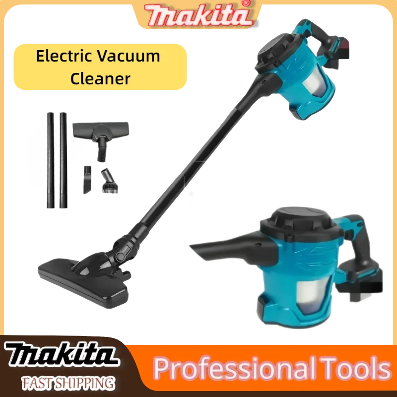 

Makita Cordless Protable Electric Vacuum Cleaner Handheld Dust Carpet Collector Machine For Makita 18v Battery