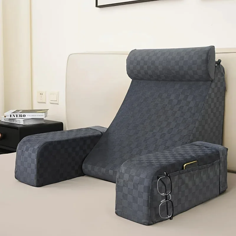 

Высококачественная треугольная подушка для кровати, поддержка поясницы, спинка для стула, ленивый офисный стул, подушка для чтения, декор для гостиной