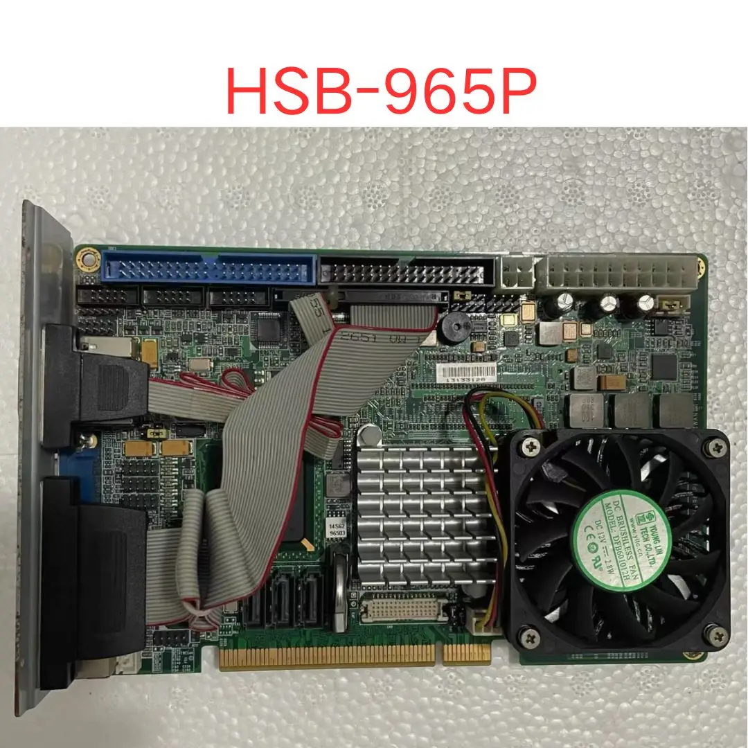used HSB-965P Rev A1.0 Industrial Control Computer Main Industrial Equipment Motherboard Dual Network Port test OK Fast shipping