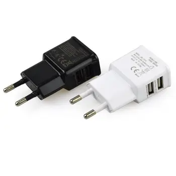 Ab tak 5V çift USB evrensel cep telefonu şarj seyahat güç şarj adaptörü tak iPhone Samsung Xiaomi Huawei için