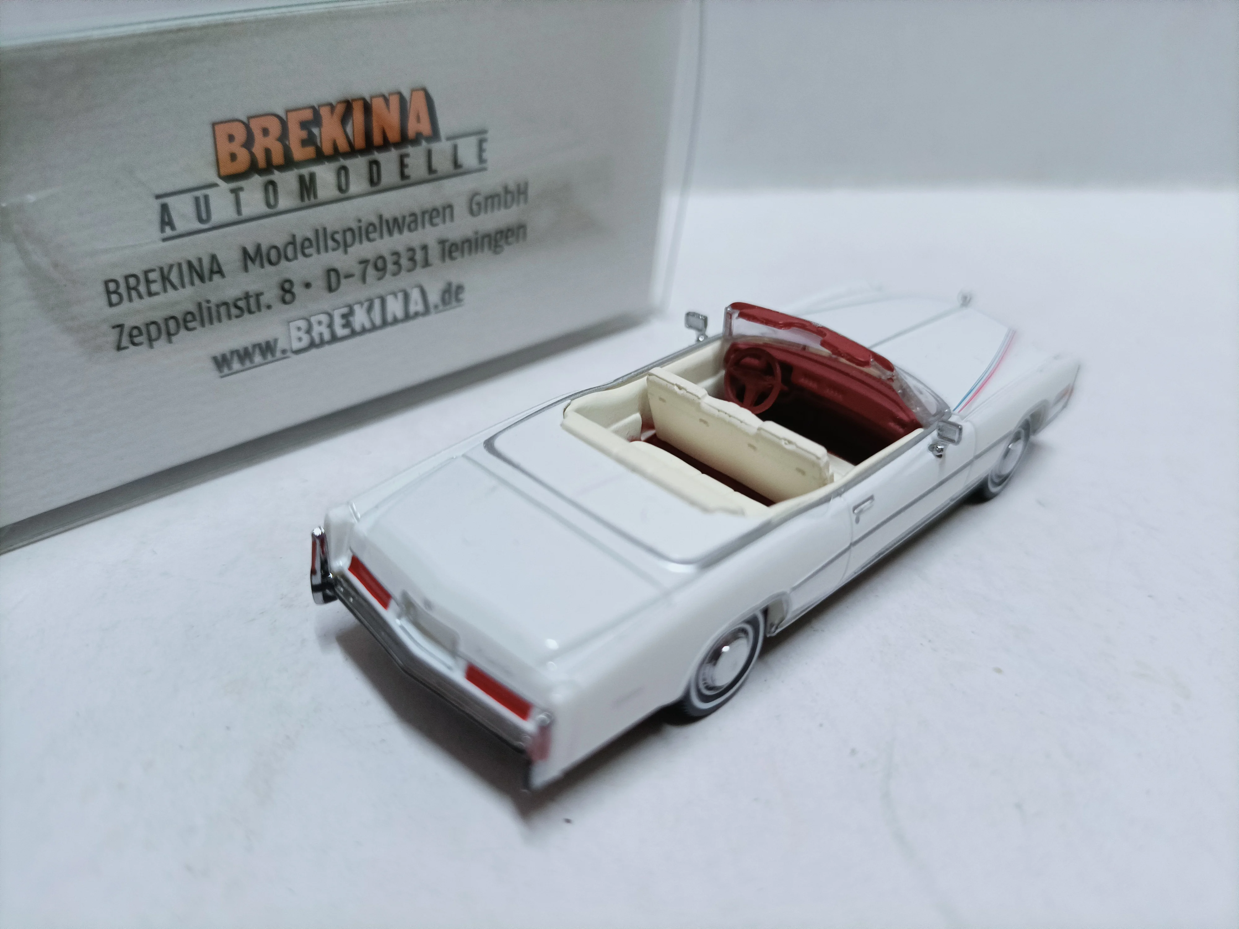 Brekina 1:87 Eldorado Convertible Vintage Car Simulation Limited Edition Resin Metal Static Car Model Toy Gift