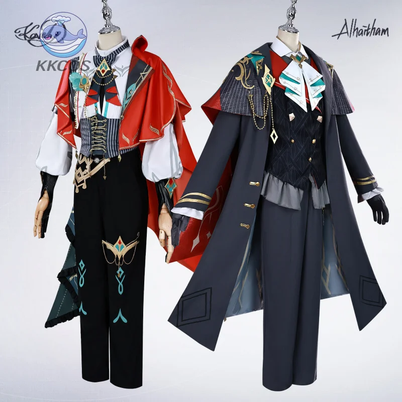 

Kaveh Alhaitham Косплей Genshin Impact Косплей Костюм Парик Обувь Мужчины Женщины Хэллоуин Карнавальный Вечерние Костюм Одежда Наряды
