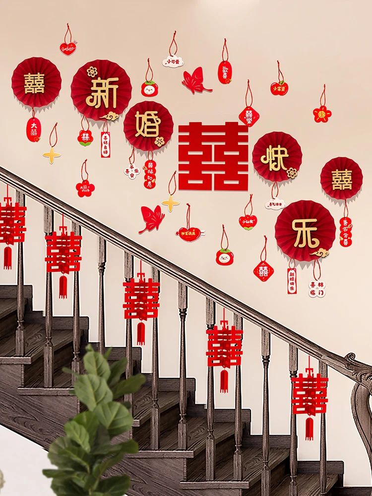 

Поручни лестницы, фоновая стена, свадебное украшение, Мужская гостиная