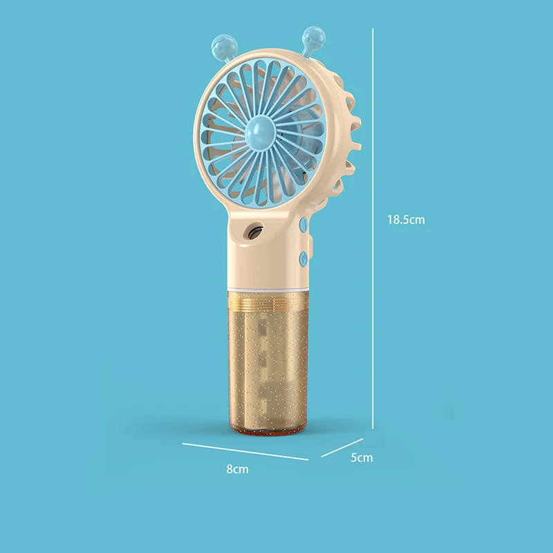 Hot Handheld Mini condizionatore d'aria USB ricaricabile portatile umidificatore Mist Cooler raffreddamento Spray umidificatore ventola per casa/ufficio