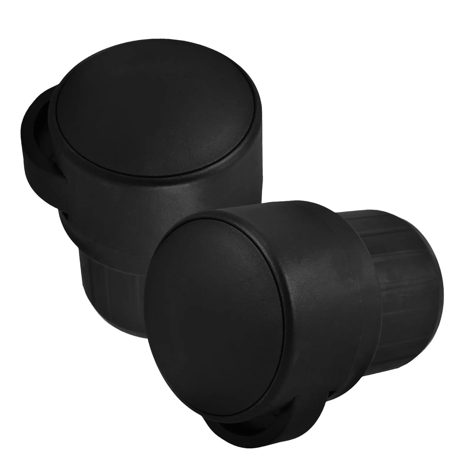 Fitness Equipment Casters 2 Pack Smooth Gliding Moving Wheels Nonslip Pads Floor Protectors for Home Gym