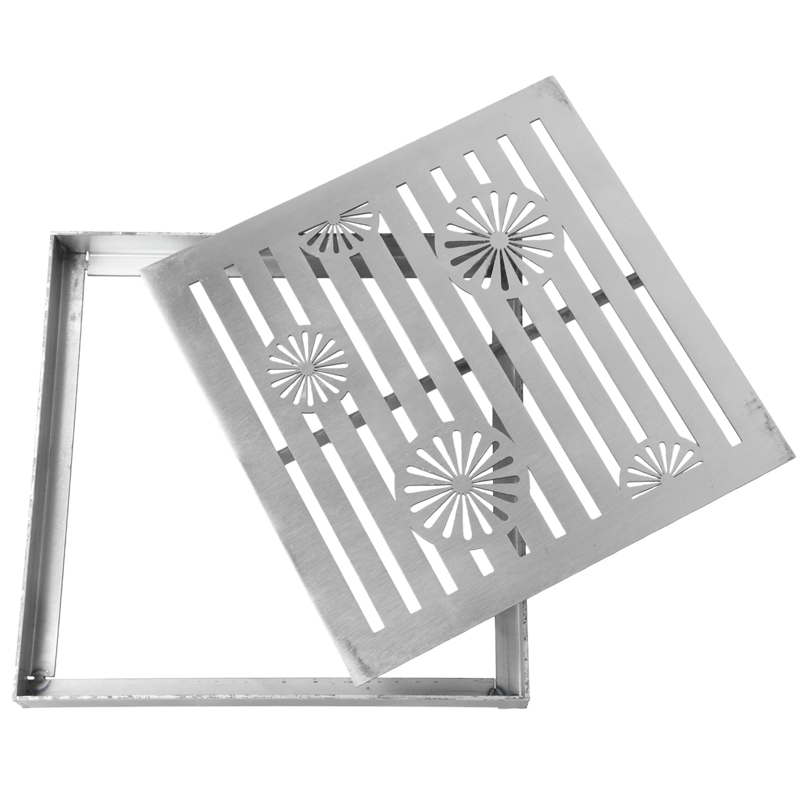 Drain Cover Outdoor Drainage Cover Exceptional Strength Minimize Clogging Risk Multiple Application Uses Salt Resistance