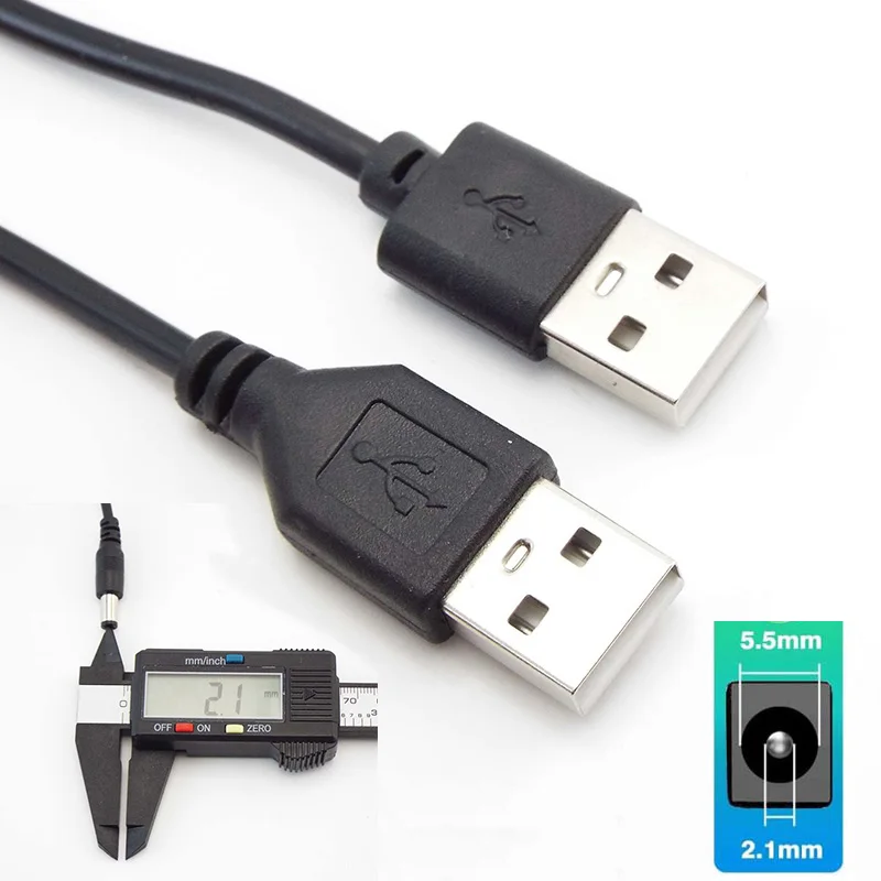 어댑터 케이블 DC 5V to USB 9V 8.4V 12V 12.6V 스텝 업 모듈 전원 부스트 라인 컨버터, PC 노트북 라우터 5.5X2.1mm 플러그 L1