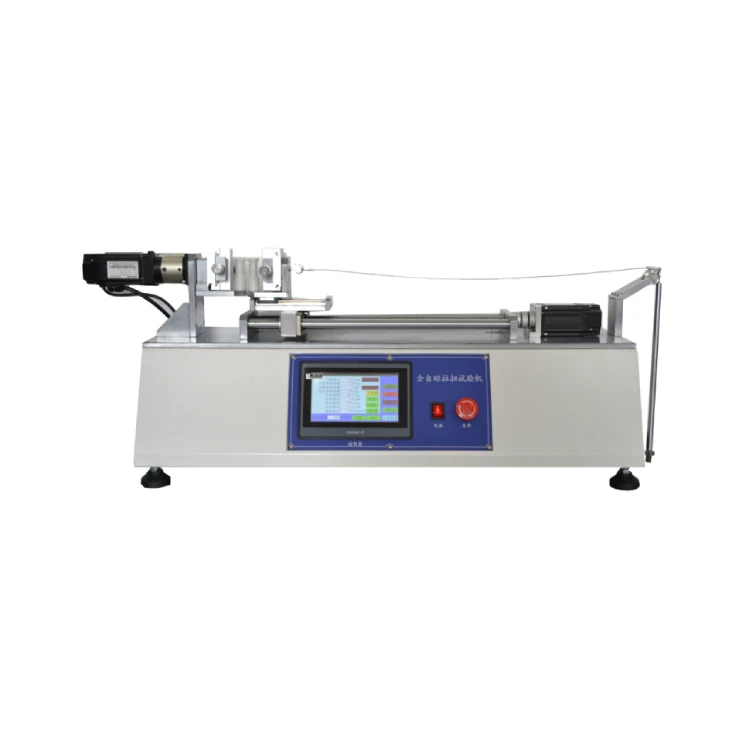 PLC Control System Watch Strap Twist Tester Tensile Torsion Testing Machine