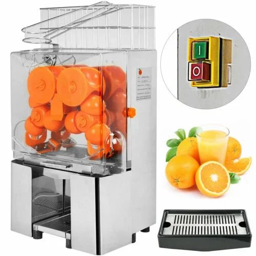 

Hot Sale Orange Juice Press Squeezer Fruit Extractor with 304 Stainless Steel Material Fresh Juice Machine