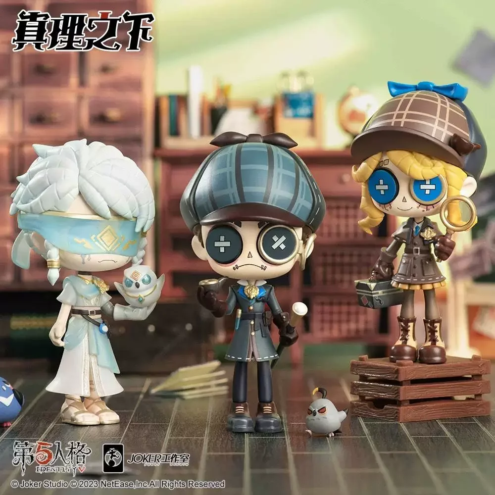 

Identity V Truth & Inference Model Kit Series Blind Box Assembling Action Figure Cute Desktop Decor Gift for Fans Adults Fun