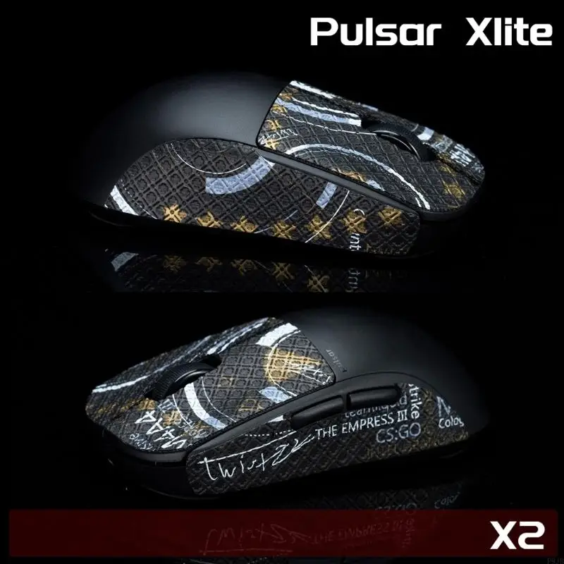 P9JB souris Skin Mouse Grip Tape Sticker pour Pulsar-X2 Gaming Mouse